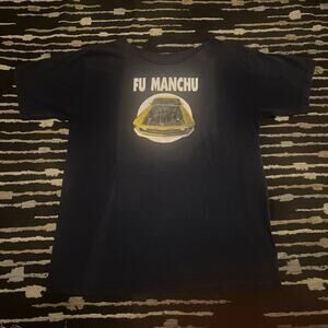 Vintage Fu Manchu Shirt Size XL Band Shirt Vintage 90s Chopped Rare